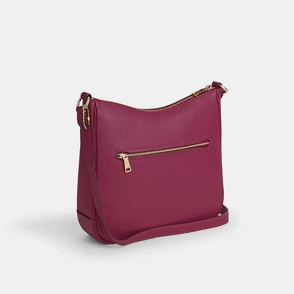 🔥🔥🔥Coach Ellie File Leather Crossbody Bag